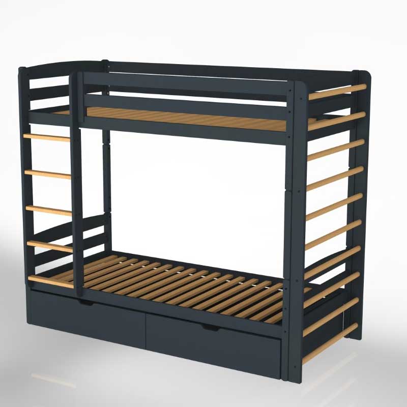 Steel Single Bunk Beds With Storage Manufacturers in Sudan