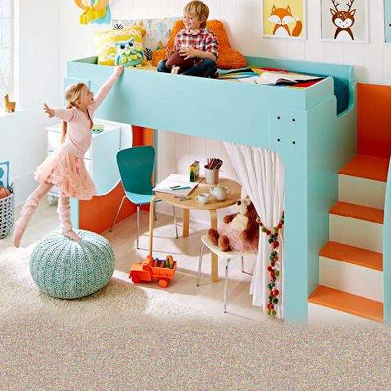 Wooden Kids Loft Bed Manufacturers in Oman