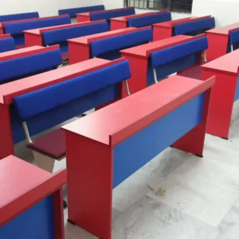 Wooden Red Classroom Furniture Set Manufacturers in Mongolia